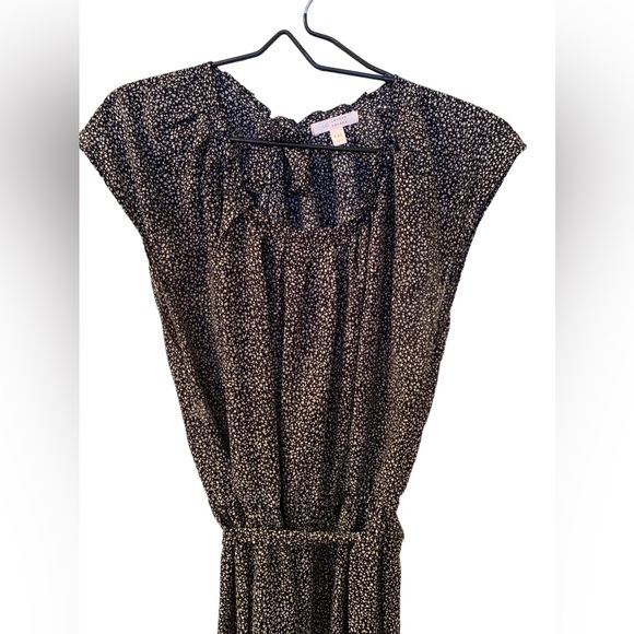 NEW LAUREN CONRAD Black & White Floral Cap Sleeve Mini Dress Plus Size Women’s - Picture 2 of 10